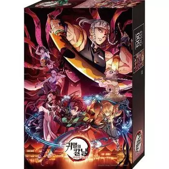 Пазл Demon Slayer Blade 2 Street of Joy TG-KA05-044, разные цвета, 500 деталей Пазл, Детские игры, Развивающие игрушки