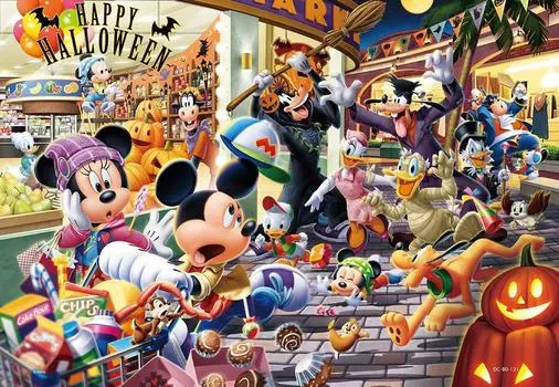 Пазл Disney Halloween из 80 деталей — это настоящее детское событие! [Детская головоломка]