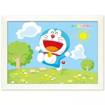 Пазл Doraemon HS150-384 + деревянная белая рамка, 150 деталей, увлекательный день Пазл, Детские игры, Развивающие игрушки