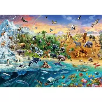 Пазл Easy Puzzle 1000 деталей, EZP-22, 1000 деталей