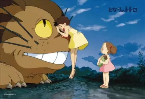 Пазл Ensky из 300 деталей «Мой сосед Тоторо» Спасибо, Nekobus! (26x38см) 300-259