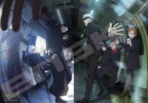 Пазл ENSKY TV Аниме Дзюдзюцу Кайсен Джихэн 51 х 1000 деталей «Дзюдзюцу Кайсен» Кайтама/Тамаори/Сибуя 73,5 см 1000T-388