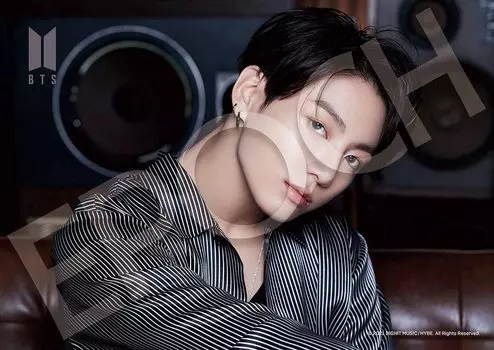 Пазл Epoch 216 маленьких деталей BTS BE x с клеем и шпателем в комплекте EPOCH -Jung Kook- (18.2 25.7см) 04-107