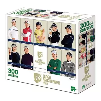 Пазл EPOCH 300 элементов для профессионального гольфа JLPGA BRIGHTENER 2023 x с купоном для подсчета очков EPOCH Golf/JLPGA Women s (26 38см) 78-418