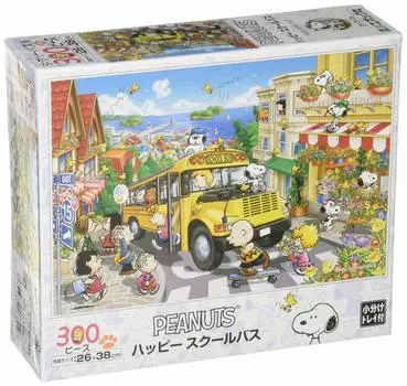 Пазл Epoch 300 элементов PEANUTS Счастливый школьный автобус (26x38см)