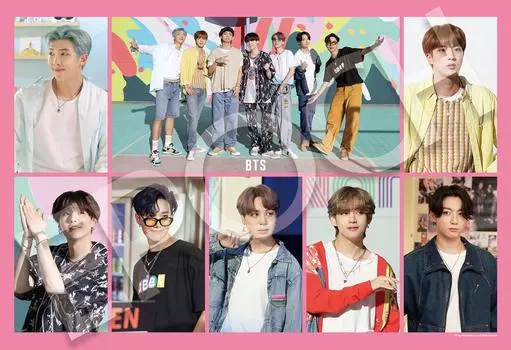 Пазл Epoch из 300 деталей BTS Dynamite x с клеем и шпателем EPOCH (26 38см) 28-103