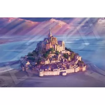 Пазл Epoque 1000 деталей Shine Mont Saint Michel France 50x75см