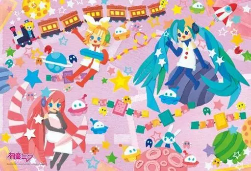 Пазл Хацунэ Мику Санасана, 108 деталей, большой кусок (26x38см)