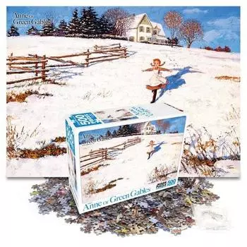 Пазл Haksan Cultural Company Anne of Green Gables 500 шт. White Hill, популярные корейские пазлы