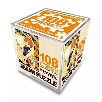 Пазл Haksan Haikyu Mini CUBE, 108 деталей, Hinata Shoyo ST2, 108 деталей Пазл, Детские игры, Развивающие игрушки
