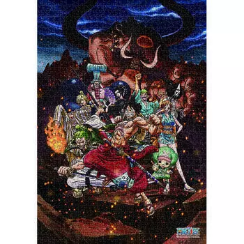 Пазл Haksan One Piece Ohwang Luffy s Challenge HS1000-181, 1000 деталей, разные цвета