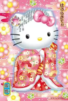 Пазл Hello Kitty Kabuki Yukihime из 108 деталей, микроэлемент (10x14,7см)