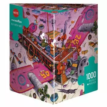 Пазл HEYE 29887, 1000 деталей. Летайте с Мордилло: Мне!