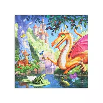 Пазл Ibu Dragon, смешанные цвета, 64 детали Пазл, Детские игры, Развивающие игрушки