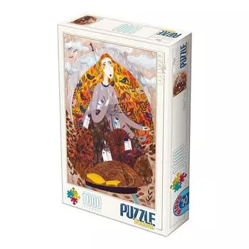 Пазл из 1000 деталей Andrea Autumn D-Toys 74102-KA03 Krti Seasons, 4768 см