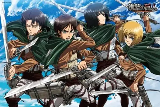 Пазл из 1000 деталей Атака на Клинок Контратаки Титана (Яба) (50x75cm)