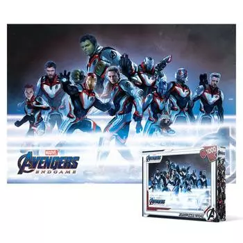 Пазл из 1000 деталей - Avengers Endgame Ready, популярная корейская головоломка