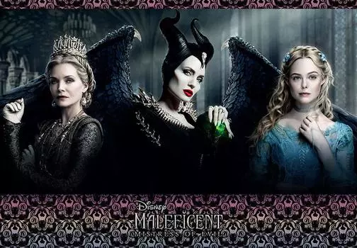 Пазл из 1000 деталей Disney The New Curse (Малефисента 2) (51х73,5см)