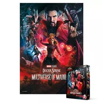 Пазл из 1000 деталей - Doctor Strange Chaos Multiverse, популярная корейская головоломка