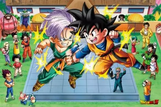 Пазл из 1000 деталей Dragon Ball Z Tenkaichi Budokai Boys Division (50x75cm)
