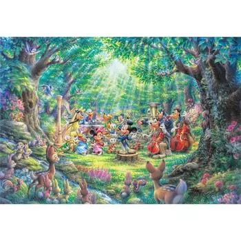 Пазл из 1000 деталей: Филармония Disney Forest (51х73,5см)