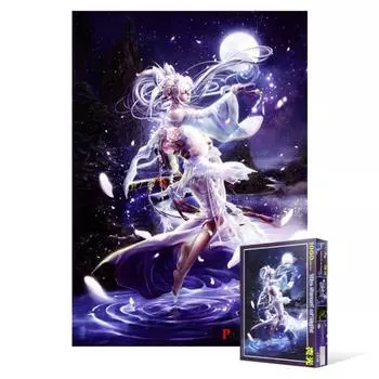 Пазл из 1000 деталей - Гармония (Светящийся), популярная корейская головоломка