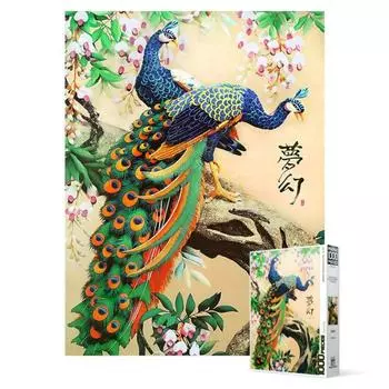 Пазл из 1000 деталей - Geumun Gongjak, популярная корейская головоломка