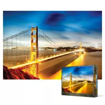 Пазл из 1000 деталей - Golden Gate Bridge 3, популярная корейская головоломка