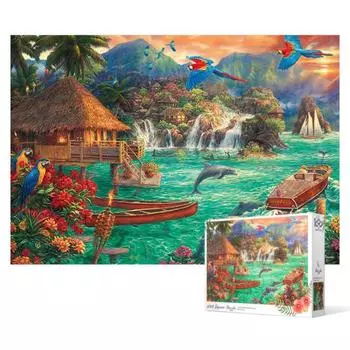 Пазл из 1000 деталей - Island Life, популярная корейская головоломка