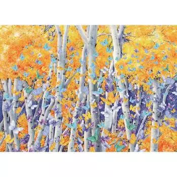 Пазл из 1000 деталей - Лес бабочек (Дерево), популярная корейская головоломка