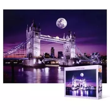 Пазл из 1000 деталей - London Tower Bridge 2, популярная корейская головоломка