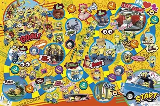 Пазл из 1000 деталей Minions Banana Journey (50x75cm)