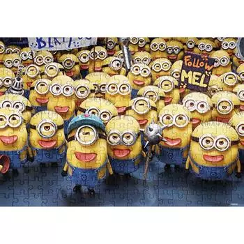 Пазл из 1000 деталей - Minions Melong, популярная корейская головоломка