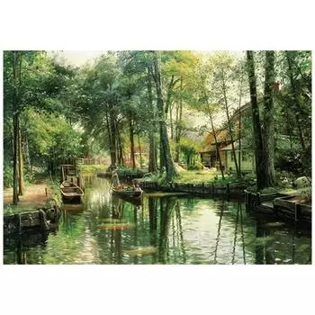 Пазл из 1000 деталей на пути к Addone Market, популярные корейские пазлы