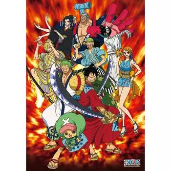 Пазл из 1000 деталей - One Piece Burning Will, популярная корейская головоломка