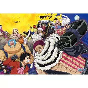 Пазл из 1000 деталей - One Piece Luffy vs Katakuri, популярная корейская головоломка