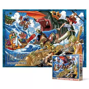 Пазл из 1000 деталей - One Piece Naval Battle, популярная корейская головоломка
