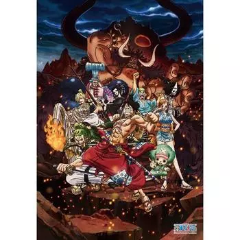 Пазл из 1000 деталей - One Piece Ohwang Luffy s Challenge, популярная корейская головоломка
