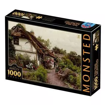 Пазл из 1000 деталей Peder Дети в цветочном саду D-Toys 77417-MO03 Mrk Mnsted 4768 см