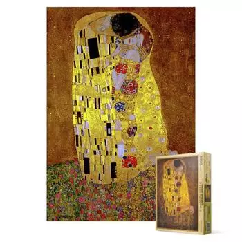 Пазл из 1000 деталей - Поцелуй 2 (металл), популярная корейская головоломка