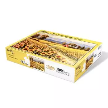 Пазл из 1000 деталей - Подсолнуховая ферма