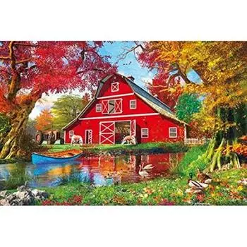 Пазл из 1000 деталей Riverside Red Barn (50x75cm)