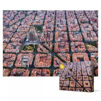 Пазл из 1000 деталей - Собор Саграда Фамилия, популярная корейская головоломка