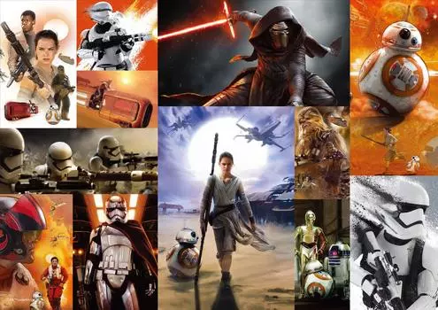 Пазл из 1000 деталей Star Force Awakens наименьший 1000 деталей Wars/The World s (29,7x42см)