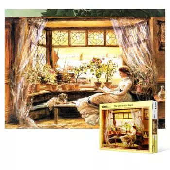 Пазл из 1000 деталей - Warm Afternoon Sunshine 2, популярная корейская головоломка
