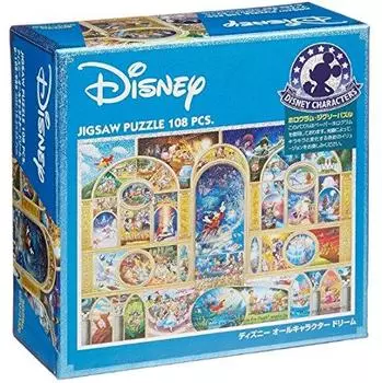 Пазл из 108 элементов Disney All Character Dream 3 Piece Set (18,2x25,7см)