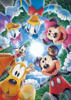 Пазл из 108 элементов Disney Connect Your Hearts!! (18,2x25,7см)