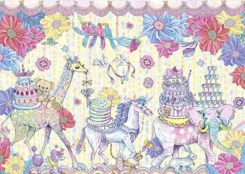 Пазл из 108 элементов ECONECO Soleil (18,2x25,7см)