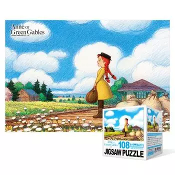 Пазл из 108 элементов / Энн из Зелёных Мезонинов - Начало надежды (мини) Анимационный мультфильм с персонажами из 108 частей, популярный корейский пазл