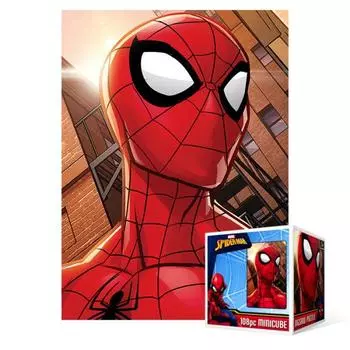 Пазл из 108 элементов - Лицо Человека-паука Marvel 2 (Мини), популярная корейская головоломка